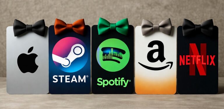 Best gift cards for men