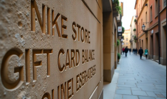 Nike gift card back