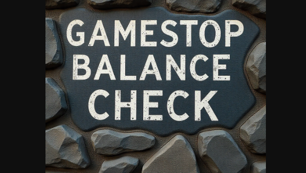 gamestop balance check code