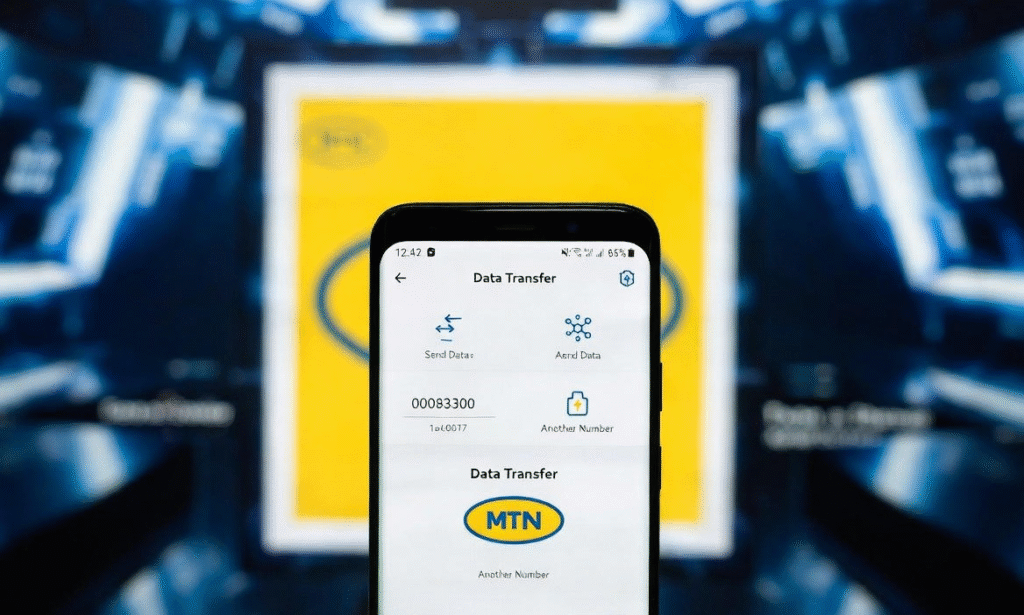 how to transfer data on mtn