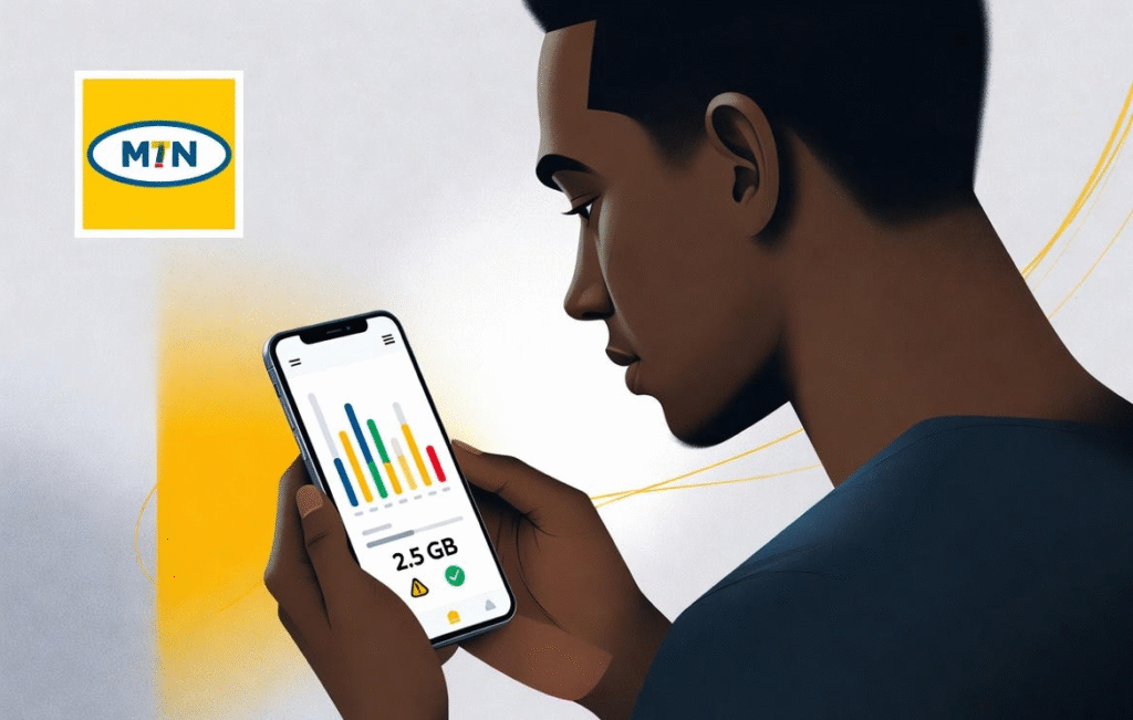 how to check data balance on mtn