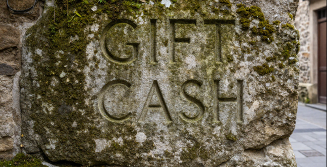 gift cash card
