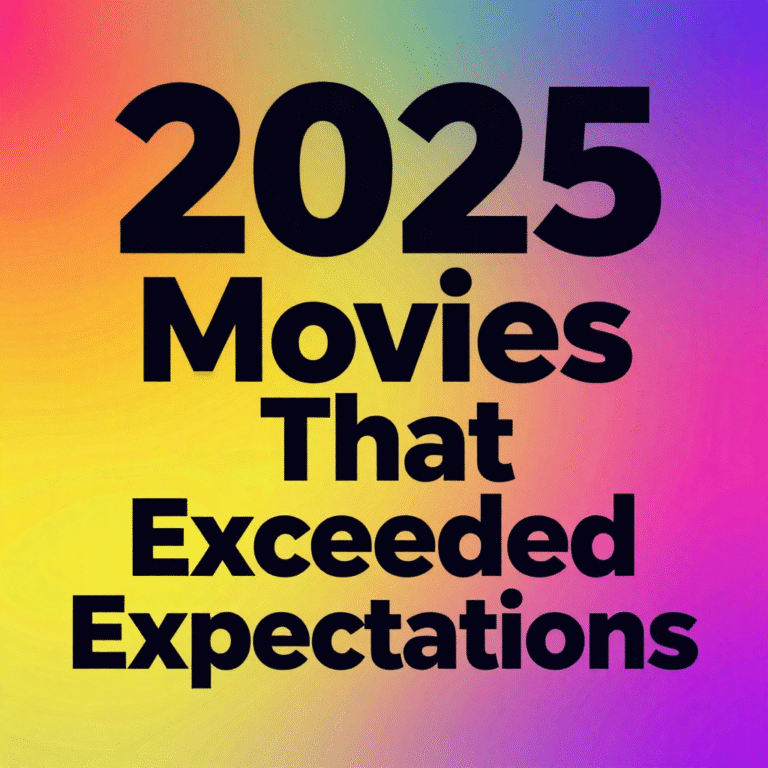 Movies That Exceeded Expectations