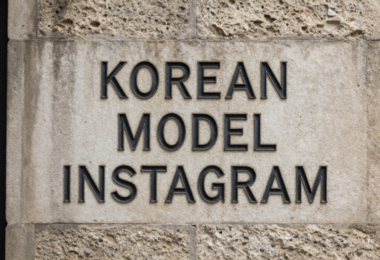 Korean models Instagram