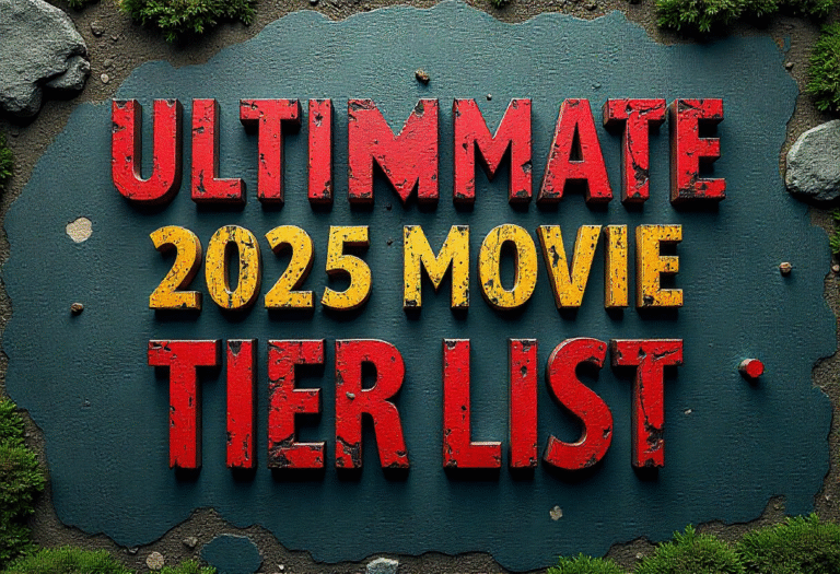Ultimate 2025 Movie Tier List