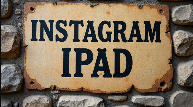  instagram ipad