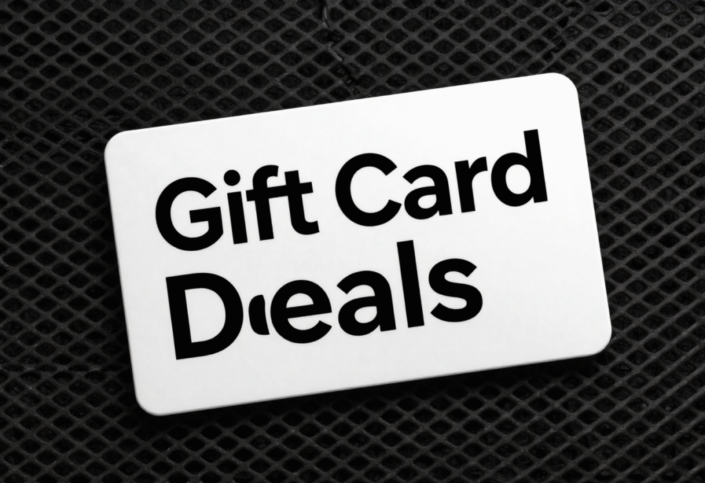 Gift card deals