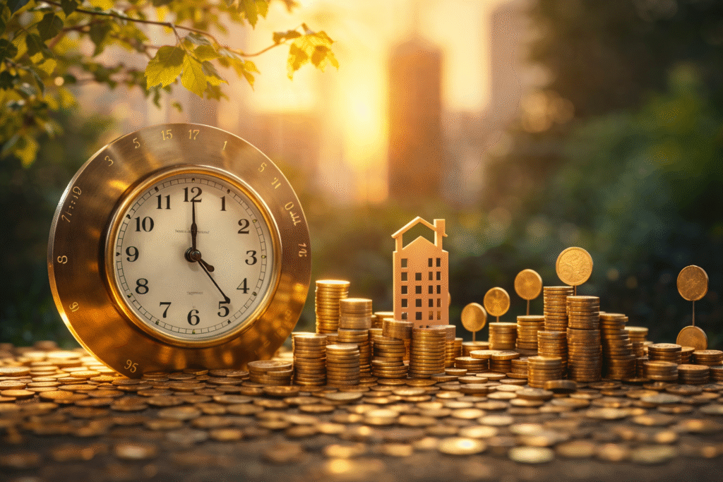 Build credit over time