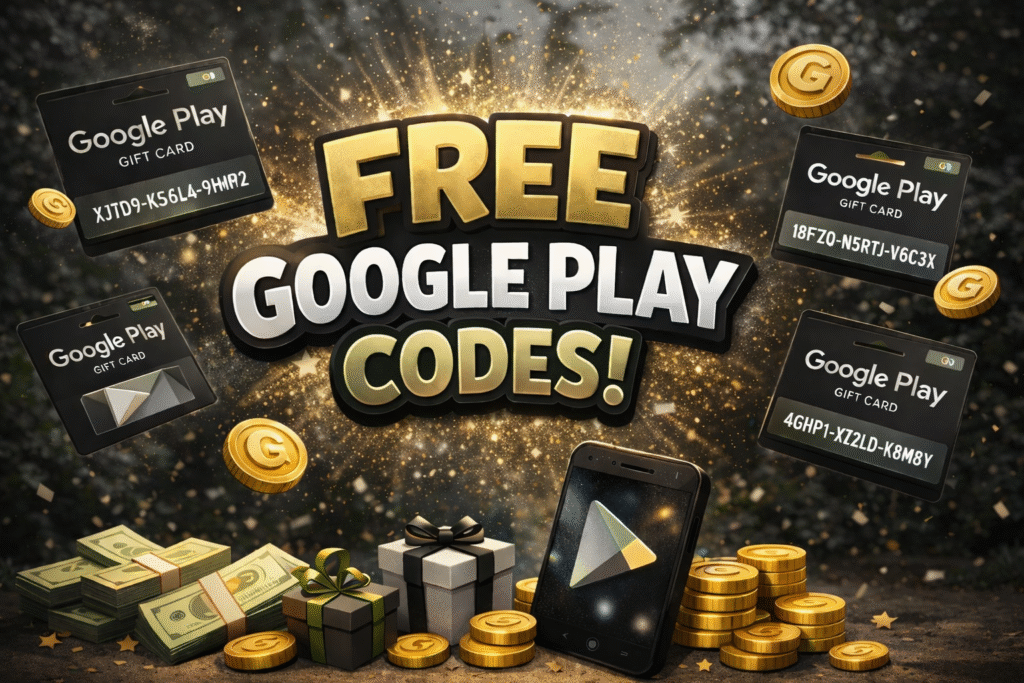 Free Google Play codes
