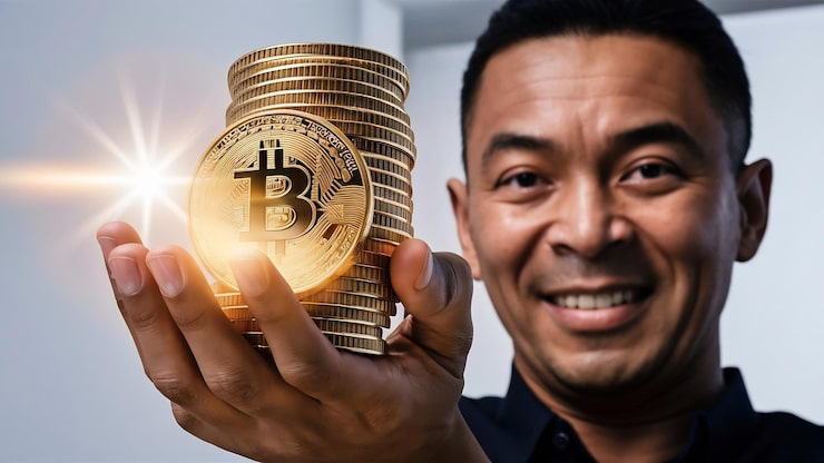 A Bitcoin investor